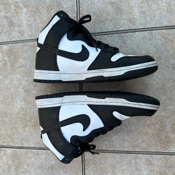 Nike Dunk High Panda Black White Sneakers main image 12